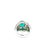 6.63 Carat Emerald and Diamond Cluster Ring, Size-6.5 For Sale In New York - Image 6 of 9