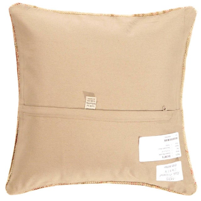 Vintage hand woven Turkish pillow. This is made of wool. Back 100% cotton. Beautiful colors and well made. This pillow...