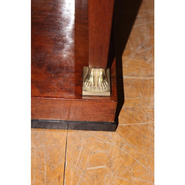 Antique Mahogany Console Table, 1800s For Sale - Image 13 of 15