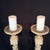 French Provincial Monumental 19th Century French Wood Church Altar Candlesticks For Sale - Image 3 of 12