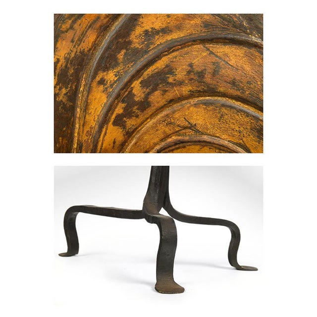 Wooden Weathervane on Iron Stand, 1940s For Sale - Image 3 of 4