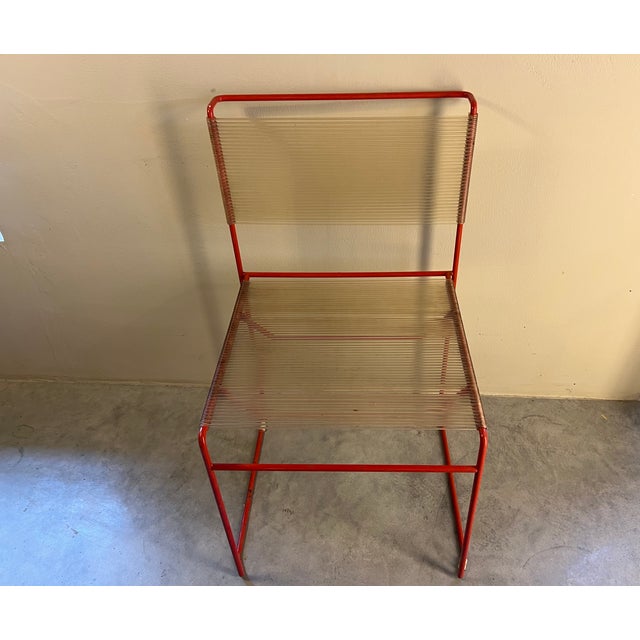 Vintage Italian Flyline Spaghetti Chairs by Giandomenico Belotti, Set of 2 For Sale - Image 11 of 14