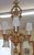 1950s Louis XV French Style Gilt Bronze 6 Light Chandelier For Sale In New York - Image 6 of 15