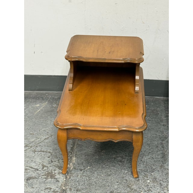 1970s Bassett Furniture Nightstands From Redlick-Newman Building, Pair For Sale In San Francisco - Image 6 of 12