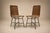 Carlo Hauner Brazilian Modern Pair of Chairs in Iron & Wicker by Carlo Hauner, Brazil, 1950s For Sale - Image 4 of 18