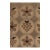 Antique Scandinavian Rya Rug With Beige-Brown Floral Medallions - Rug & Kilim For Sale