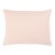Schumacher Piet Performance Linen 18" Lumbar Pillow In Rose Quartz For Sale