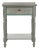 Gray Nightstand With Storage Drawer, French Grey For Sale