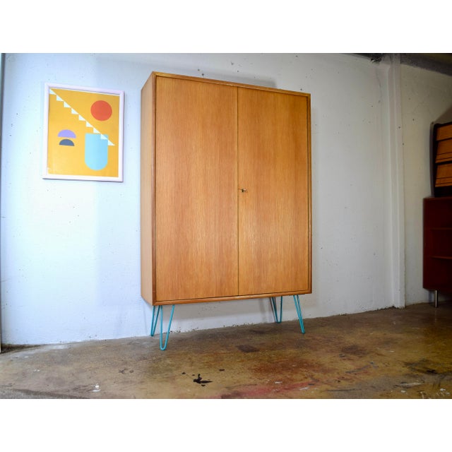 Wood Vintage Cabinet in Oak from WK Möbel, 1960s For Sale - Image 7 of 7