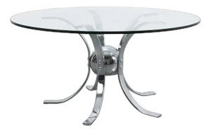 Vintage Chrome Coffee Table