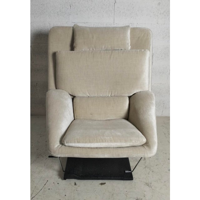 Mid-Century Modern Reclining Lounge Chair by Vittorio Introini for Saporiti, 1970s For Sale - Image 3 of 14