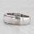 2010s Vera Wang Love Men's Wedding Band Diamond 14k White Gold Size 10 Ring For Sale - Image 5 of 9