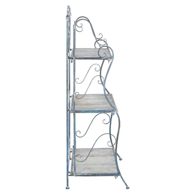 Torus 3-Tier Shelf - Mossy Blue For Sale - Image 4 of 11