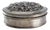 Silver Box with Rose-Shaped Relief For Sale