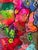 Abstract Original Abstract Painting Serg Graff "Butterfly Madness " Surreal Fantasy, Coa For Sale - Image 3 of 10