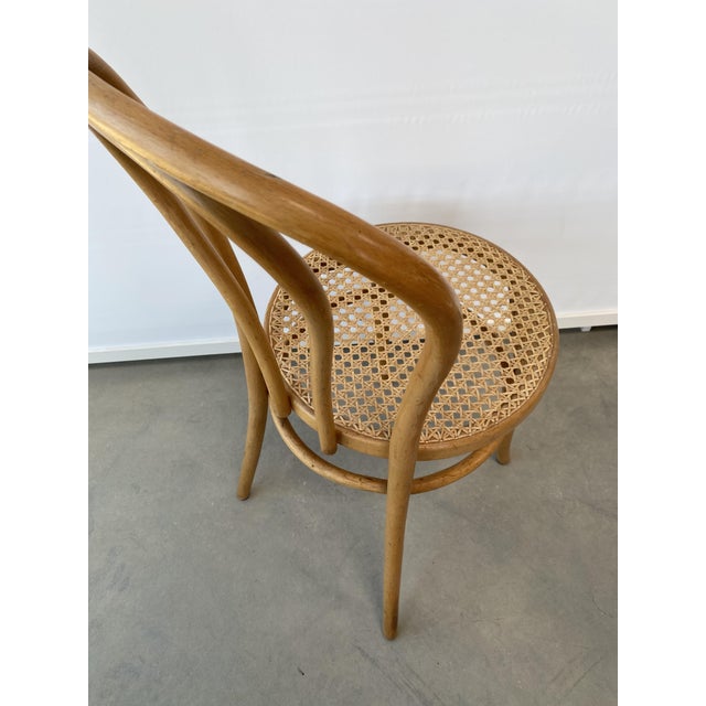 Wood Set of Cafe Chairs in Bentwood by Michael Thonet for ZPM Radomsko For Sale - Image 7 of 9