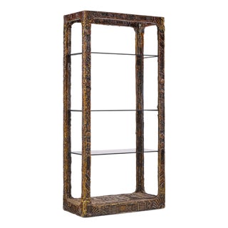 Adrian Pearsall for Craft Associates Mid Century 'Goop' Brutalist Étagère Shelf For Sale