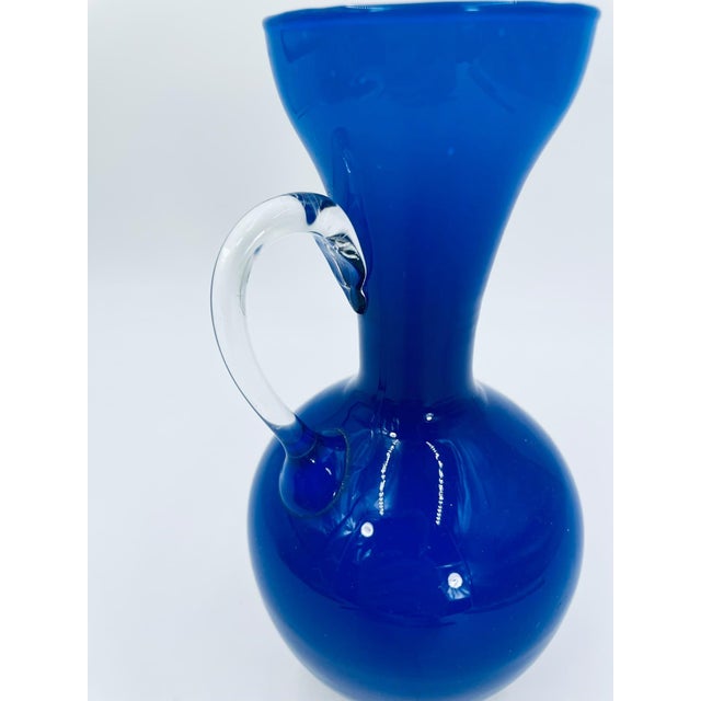 Vintage Art Glass Vase, 1975 For Sale - Image 9 of 10
