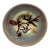 Elodie Holmes Liquid Light Glass Figure Series Platter, 2007 For Sale
