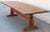 Trestle Table in Vintage Pine, Custom Made by Petersen Antiques For Sale - Image 4 of 8