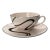 Late 20th Century Pickard Mirage Teacup & Saucer For Sale