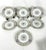 This Set of Seven Bread and Butter Plates of the Haviland "Louveciennes" Limoges Pattern measure 0.5" H x 6 3/8" in...