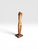 Vintage Hand-Carved Modernist Nude Female Wood Sculpture, 32”h For Sale - Image 9 of 12