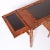 Burnt Umber English Bamboo Desk or Writing Table For Sale - Image 8 of 10