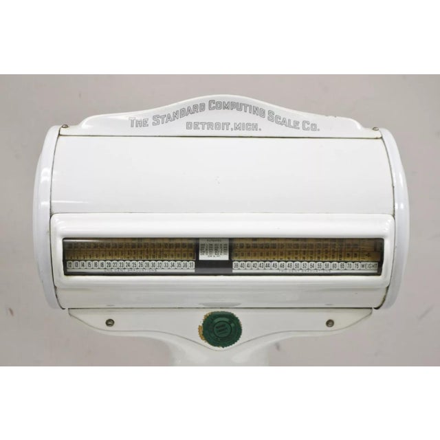 Computing Scale Company Antique the Standard Computing Scale Co Dry Goods General Store Countertop Scale For Sale - Image 4 of 12