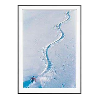 Toni Frissell 'Tracks in the Snow' Archival Pigment Print Framed in Black For Sale