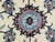 Ivory 2ft 6 in × 12ft Persian Style Floral Wool Runner Rug For Sale - Image 8 of 12