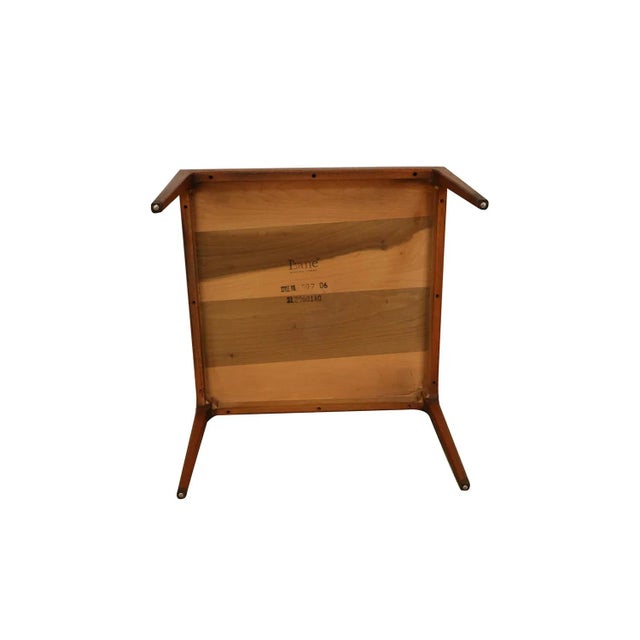 Wood Mid Century Modern Lane Walnut End Table For Sale - Image 7 of 9