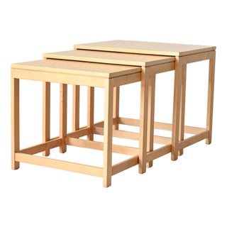 Scandinavian Nest Tables, 1960s, Set of 3 For Sale