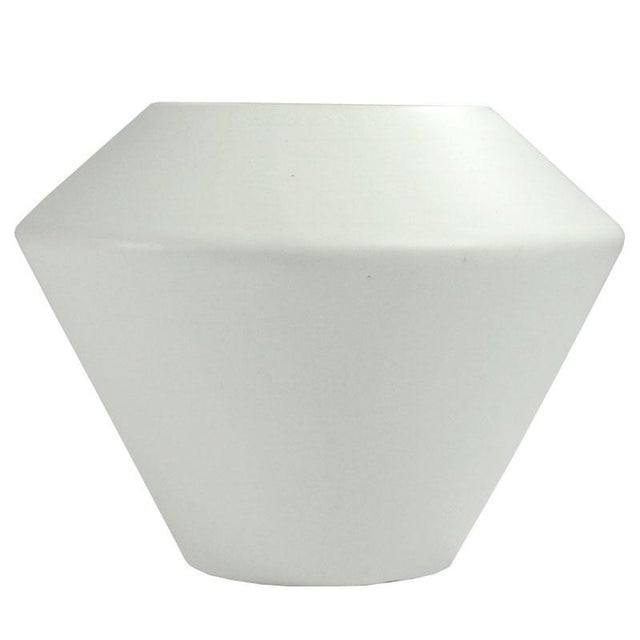 White Vintage Ceramic Vase from Asa, Germany, 1980s For Sale - Image 8 of 8