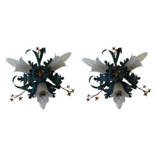 Wall Lamps from Banci, Italy, 1950s, Set of 2 For Sale