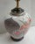 1980s Ceramic Chinoiserie Ginger Jar Lamp Postmodern Iris Flowers For Sale - Image 4 of 6