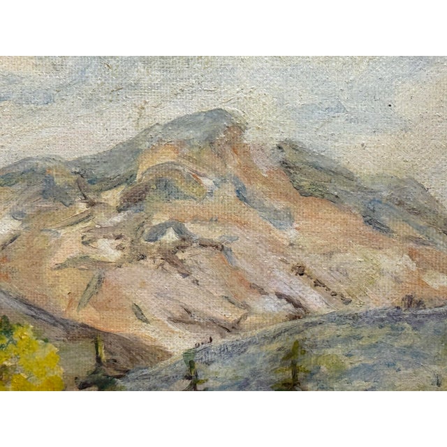 D. Rawson Johnson Mountain Landscape Painting For Sale In San Francisco - Image 6 of 12