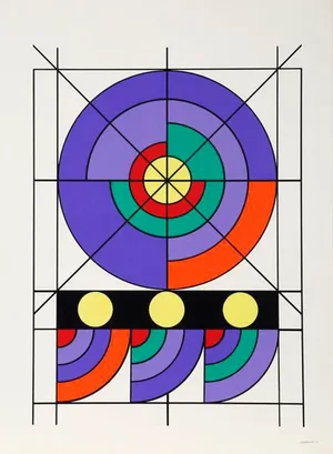 1971 Edival Ramosa "Sin Titulo" Print