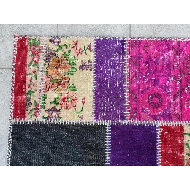 Mid 20th Century Long Turkish Runner Rug For Sale - Image 6 of 10