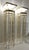 Metal 1940s Monumental Brass and Metal Torchieres - a Pair For Sale - Image 7 of 11