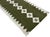 Not Yet Made - Made To Order Handmade New Zealand Wool Dhurrie Runner, Olive Green and Cream Geometric Runner Rug- 2'x10' For Sale - Image 5 of 12