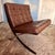 Burnt Umber Pair of Knoll Barcelona® Chairs by Ludwig Mies Van Der Rohe - Velluto Pelle Umber Leather For Sale - Image 8 of 12