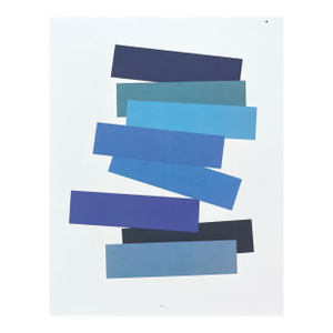2009 Josef Albers the Interaction of Color Plate v-3-Blue