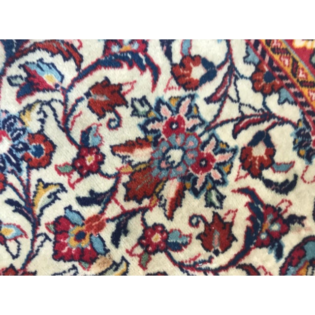 Blue Small Vintage Sarogh Runner For Sale - Image 8 of 11
