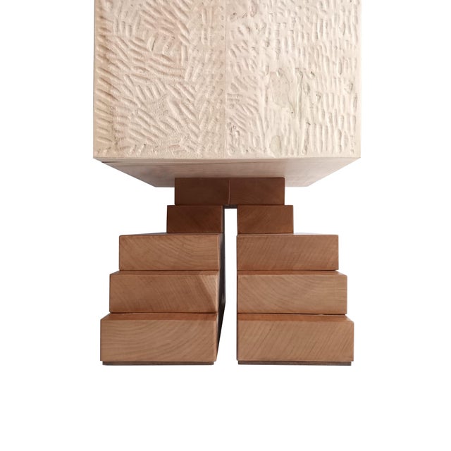 Mayan Totem Sculpted Cabinet by Pietro Meccani for Meccani Design For Sale - Image 11 of 14