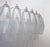 Italian 21st Century Clear Murano Poliedri Chandelier or Flush Mount by Fabio LTD For Sale - Image 3 of 7