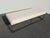 Modern White Bed Side Bench With Iron Base & Designer Fabric For Sale - Image 4 of 14