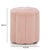 2020s Fleur Pink Storage Ottoman For Sale - Image 5 of 5