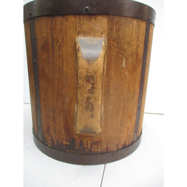 Antique Japanese Rice Measure Itomasu Circa 1900 For Sale - Image 13 of 14