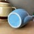 Ceramic Mid-Century Portuguese Brown and Blue Porcelain Tea and Coffee Pots from Sado International, 1960s, Set of 3 For Sale - Image 7 of 18